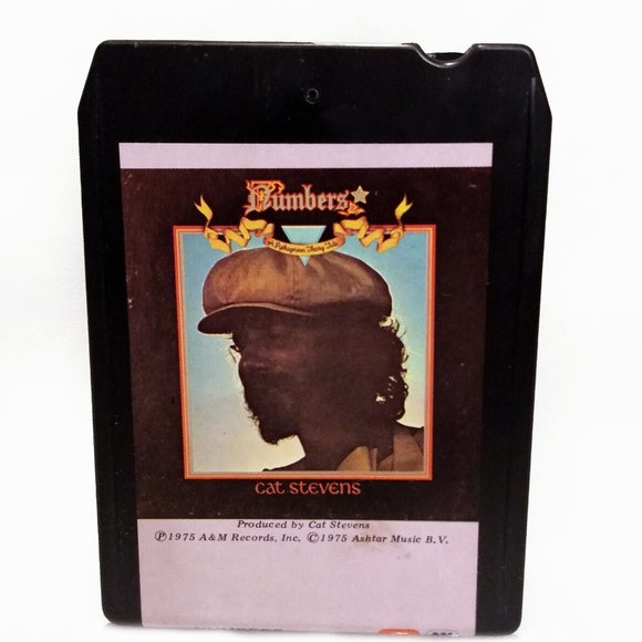 Vin. Lot of 8-Cat Stevens 8 Track-Untested-Catch Bull At Four/Izitso/Numbers + - Picture 10 of 14